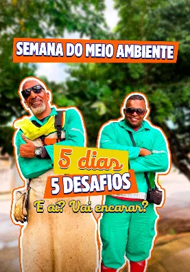 Campanha Semana do Meio Ambiente: 5 dias, 5 desafios