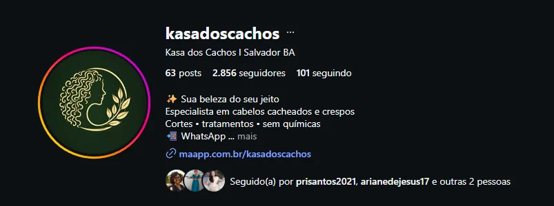 Perfil @kasadoscachos no Instagram: 63 posts e 2.856 seguidores